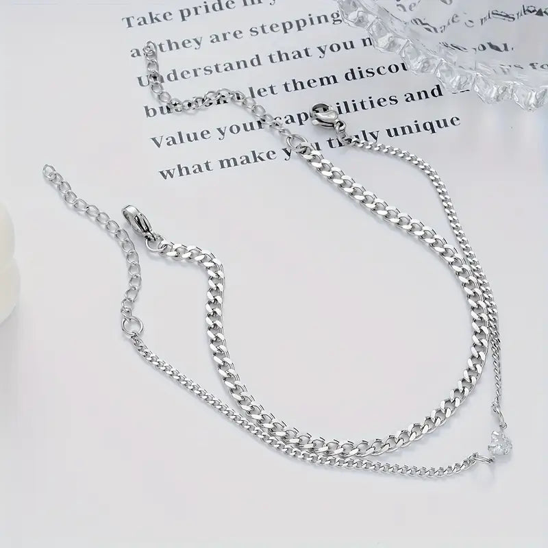 Steel Couple Bracelets Boys and Girls