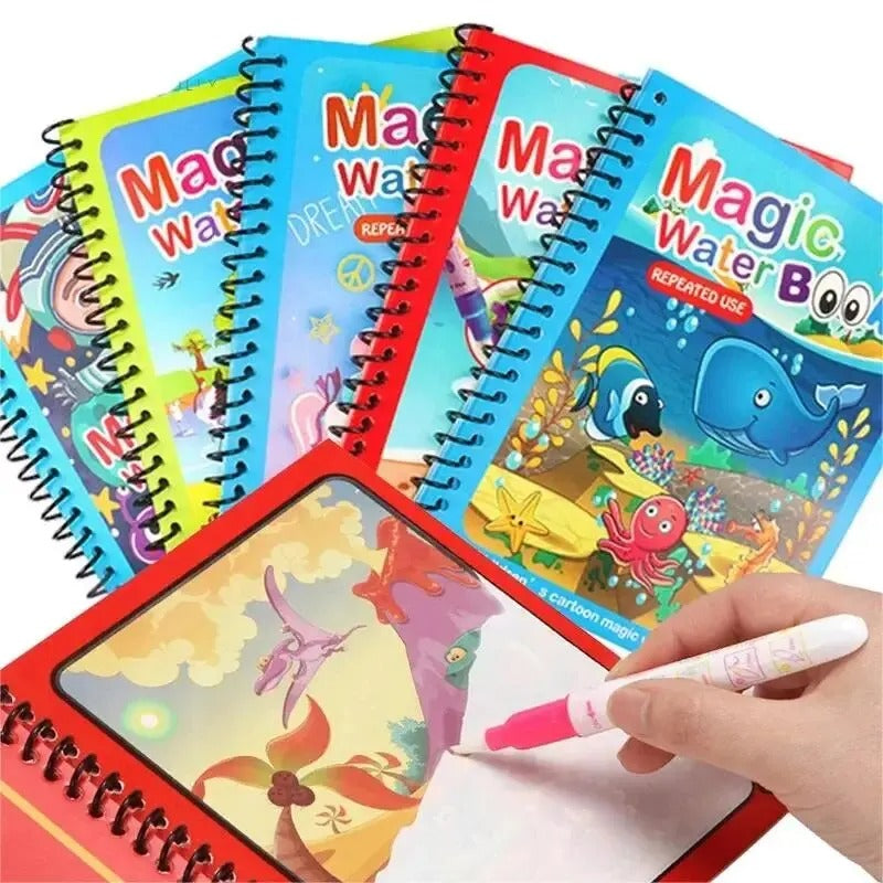 Magical Book Water Drawing