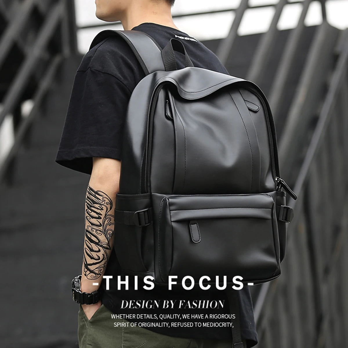 Leather Backpack