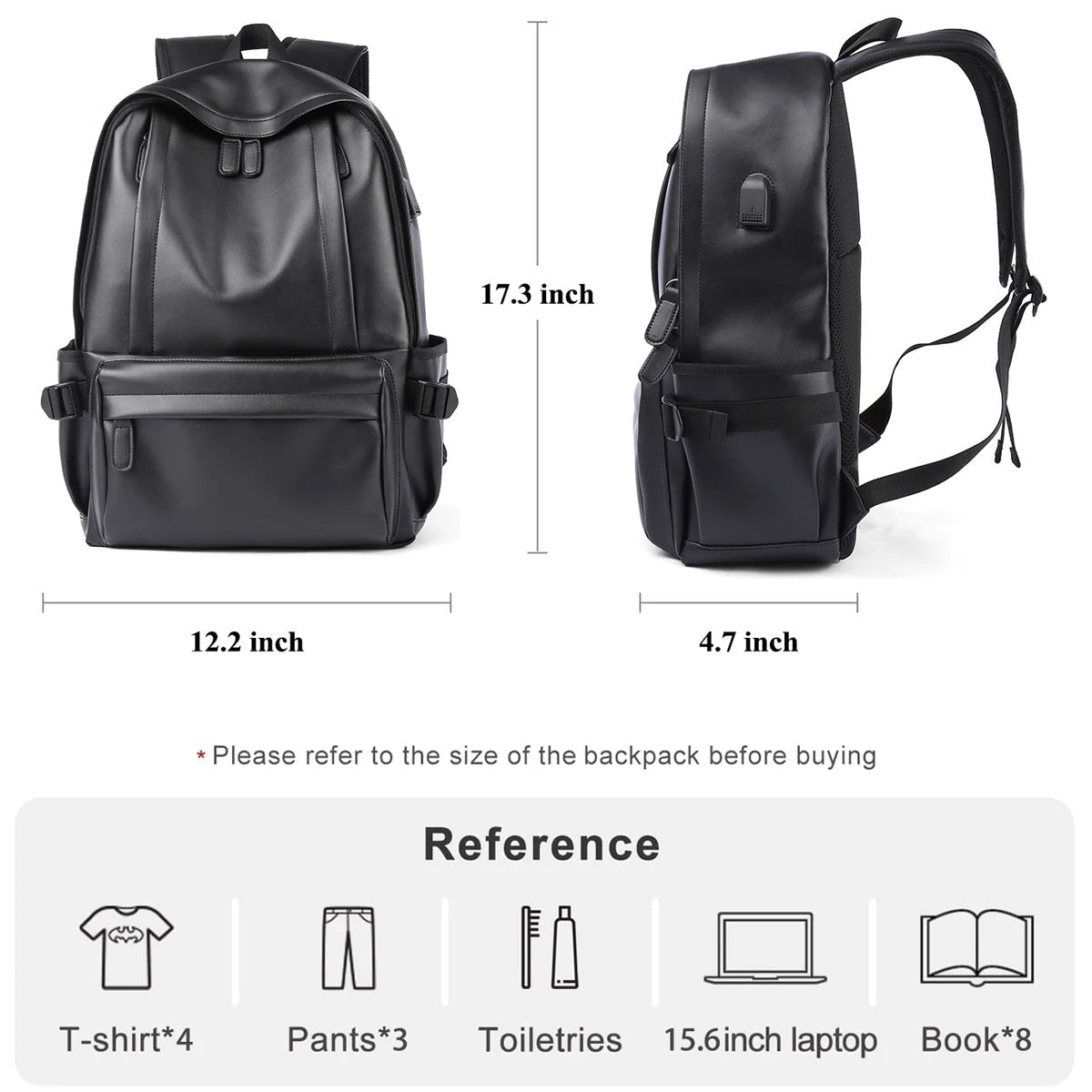 Leather Backpack